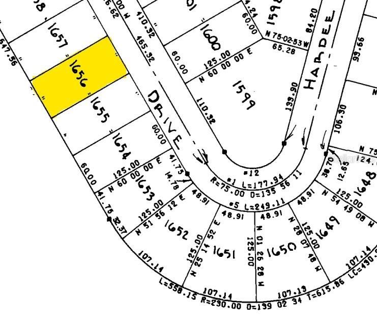 151 Hardee Way - Utility Map