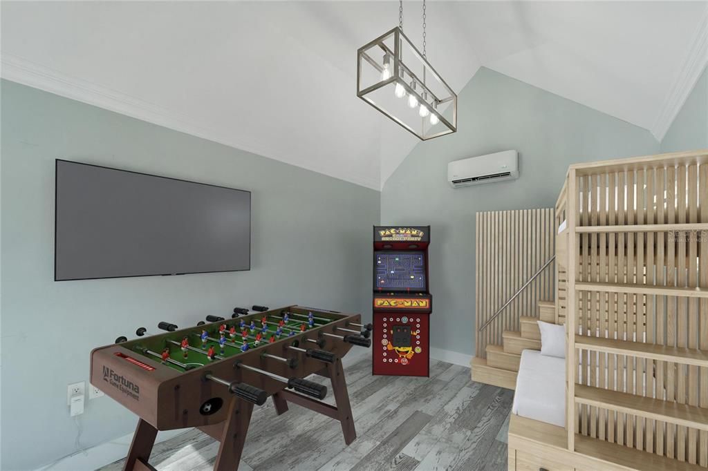 Virtually Staged - Game Room/Loft Bed
