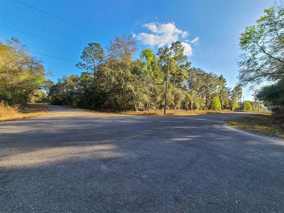 Paved road, Corner lot for sale in Silver Springs Shores, Ocklawaha, FL