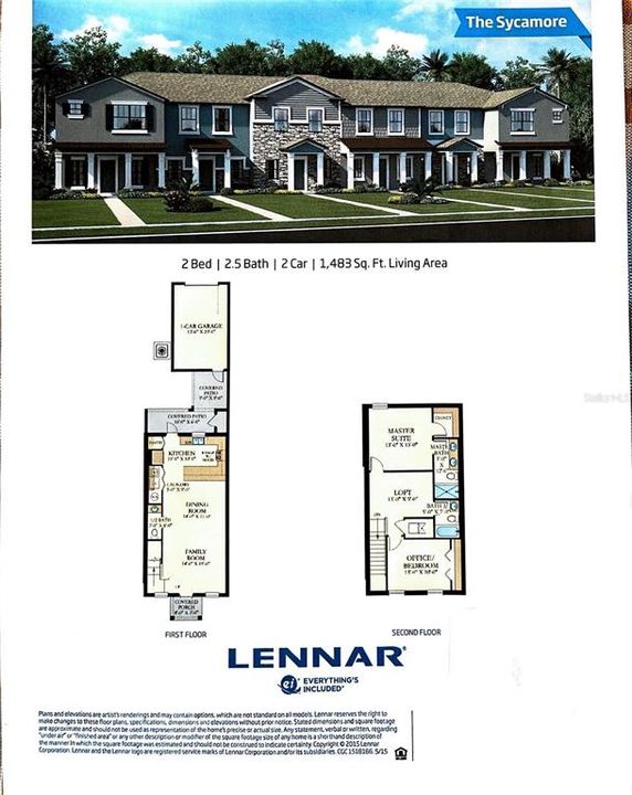 The Sycamore Floor Plan