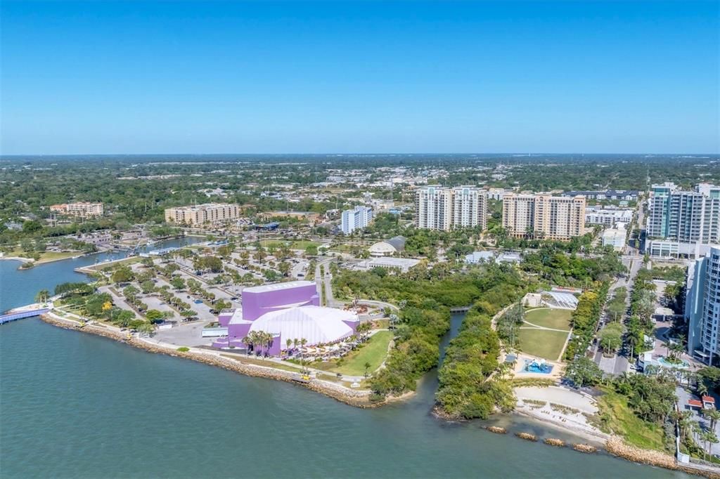 The Sarasota Bay Park will PRESERVE your water views.