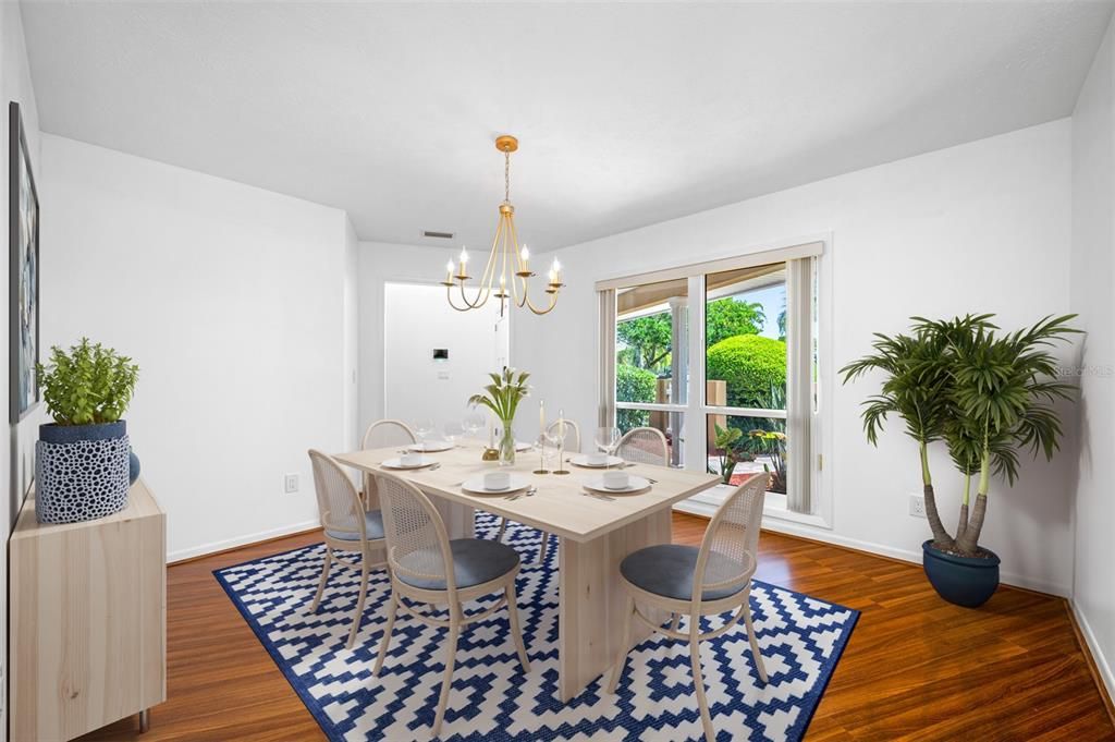 VIRTULLAY STAGED - Formal Dining (Could Be Office)