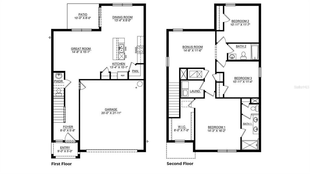 Active With Contract: $338,990 (3 beds, 2 baths, 1961 Square Feet)