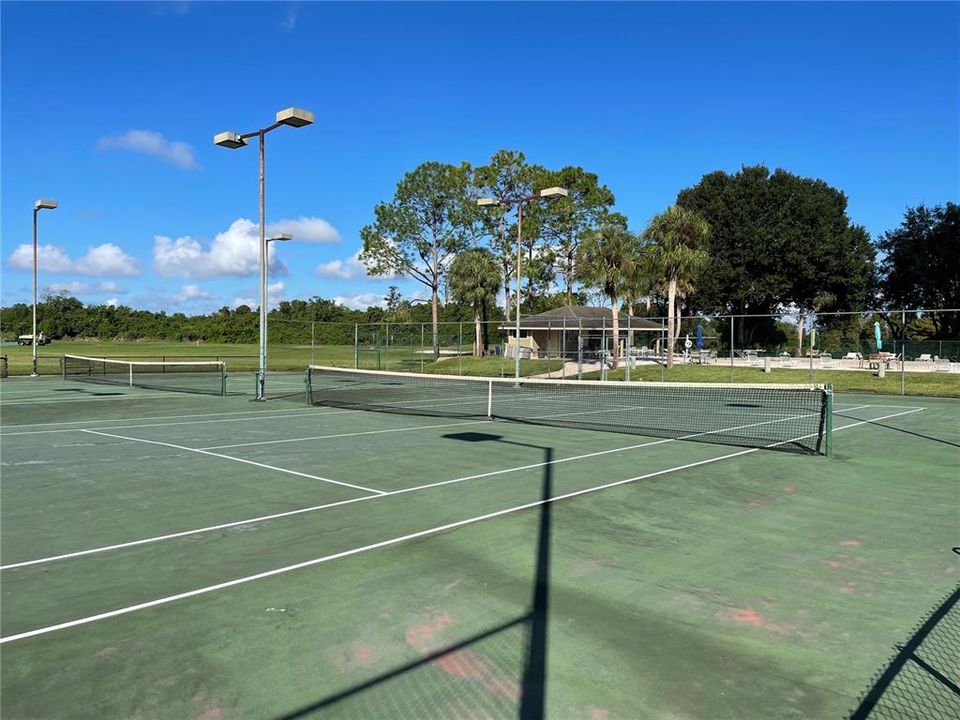 community tennis courts
