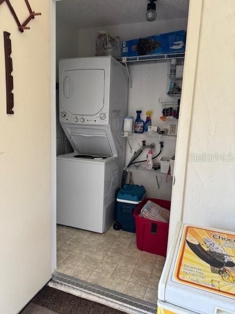 Laundry room off of sunroom