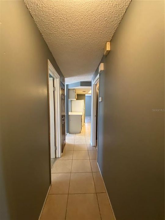 Hallway Leading to Living Rooms