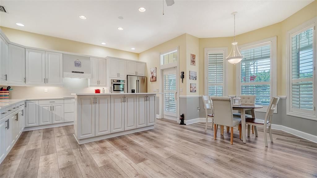 New quartz counters, new microwave, oven, refrigerator and stove top.