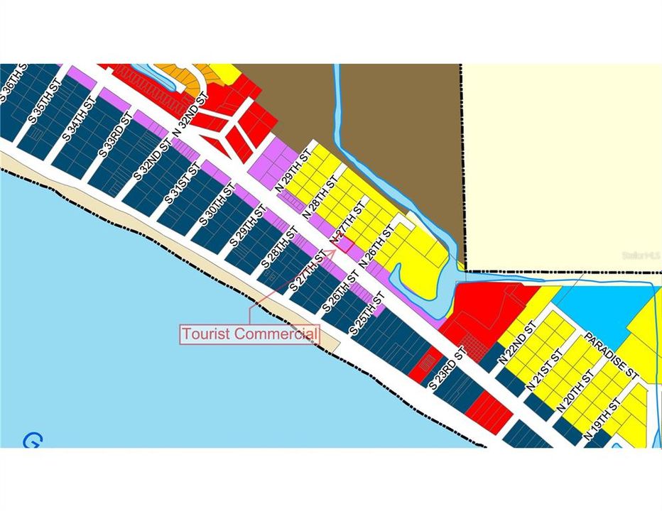 Mexico Beach Zoning Map - Zoom