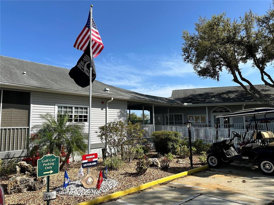 Golf Cart Parking