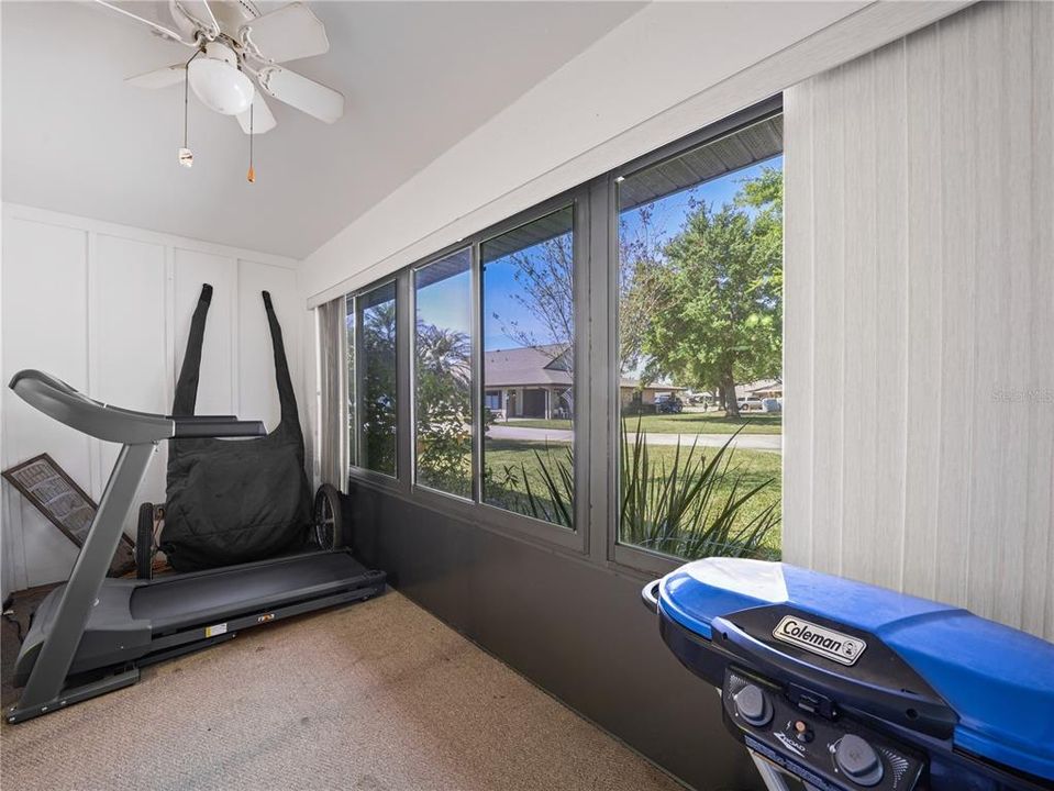 Glass Enclosed Porch with Air Conditioning