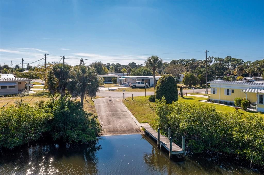 Community Boat Ramp With Access To The Intracoastal Waterway and Gulf of Mexico!