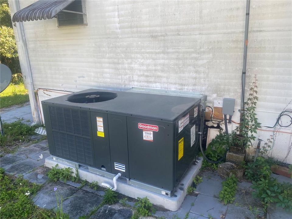 Newly Installed Package AC Unit