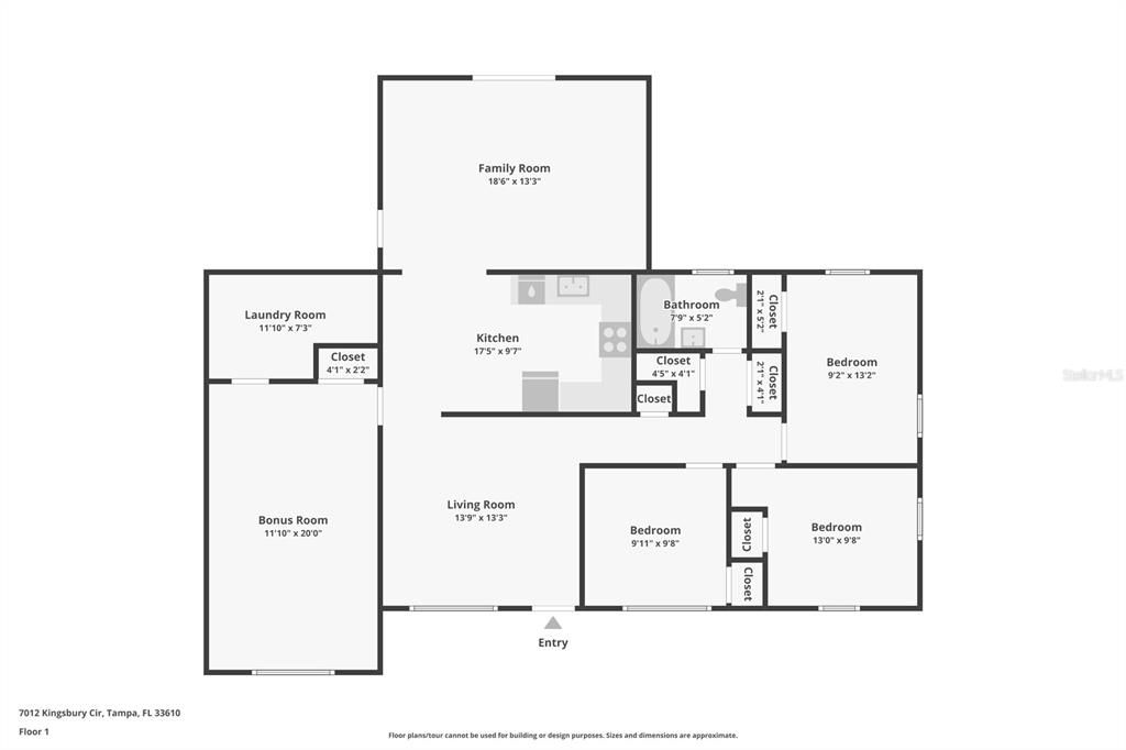 Active With Contract: $325,000 (4 beds, 1 baths, 1603 Square Feet)