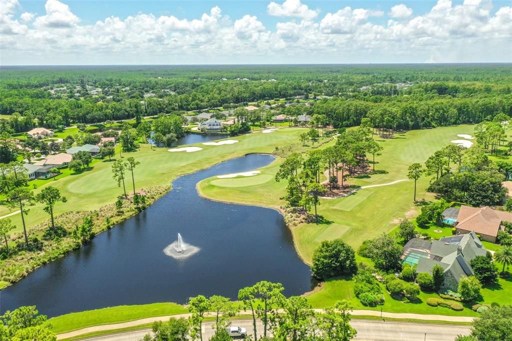 Homes Nestled between Golf Courses & Lakes