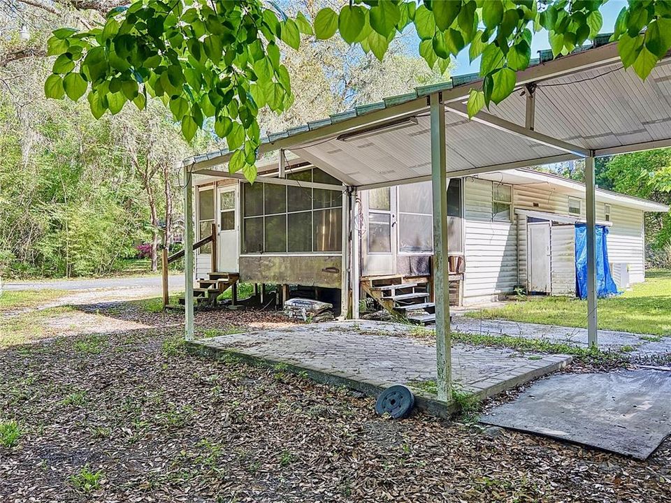 Covered Patio Space