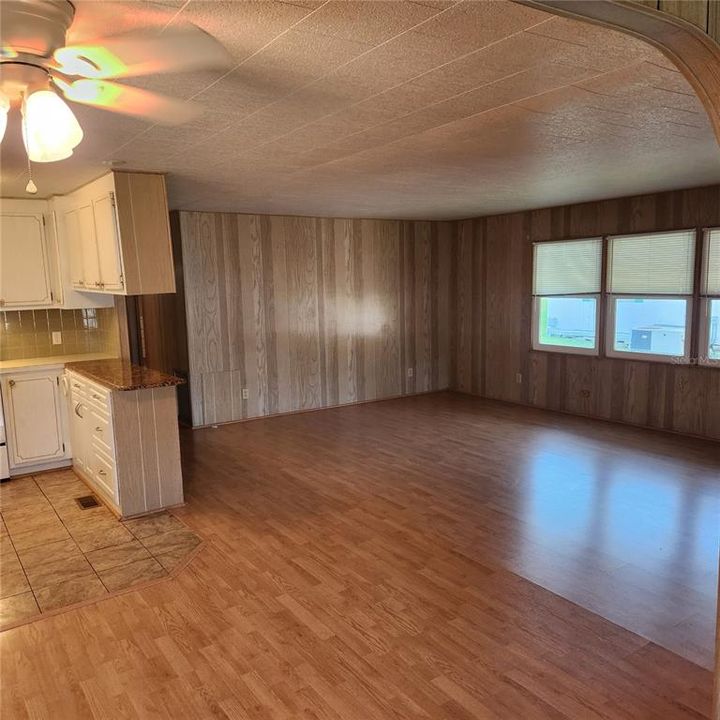 Living Room Open to Dining Rm