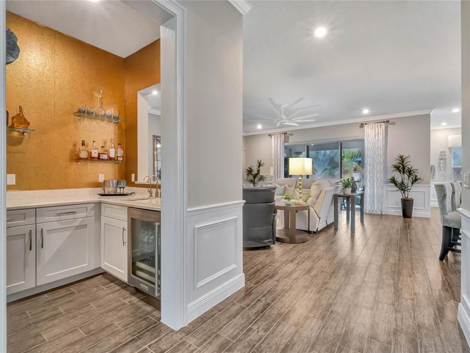 Downstairs Wet Bar