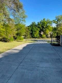 Driveway from house