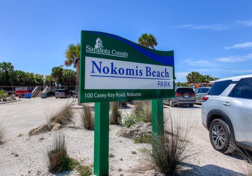 Nokomis Beach is .4 miles away!