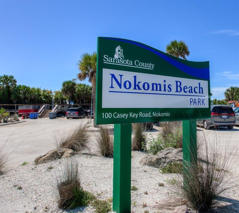 Pristine Nokomis Beach is .4 miles away!