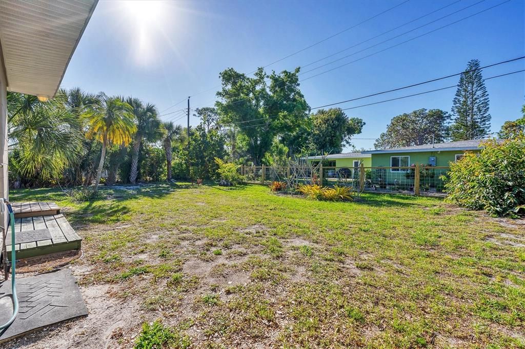 The home sits upon an oversized lot with plenty of room for the addition of a pool.