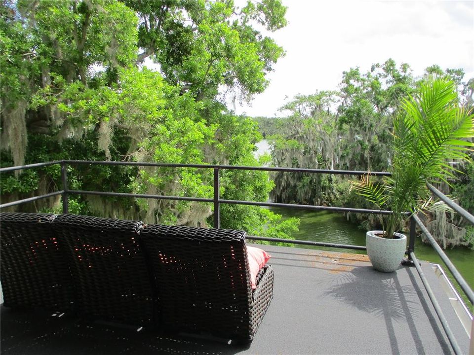 Top Floor Patio off Primary Suite