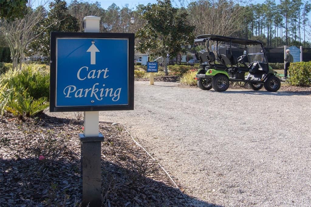 Windward Ranch Golf Cart Parking