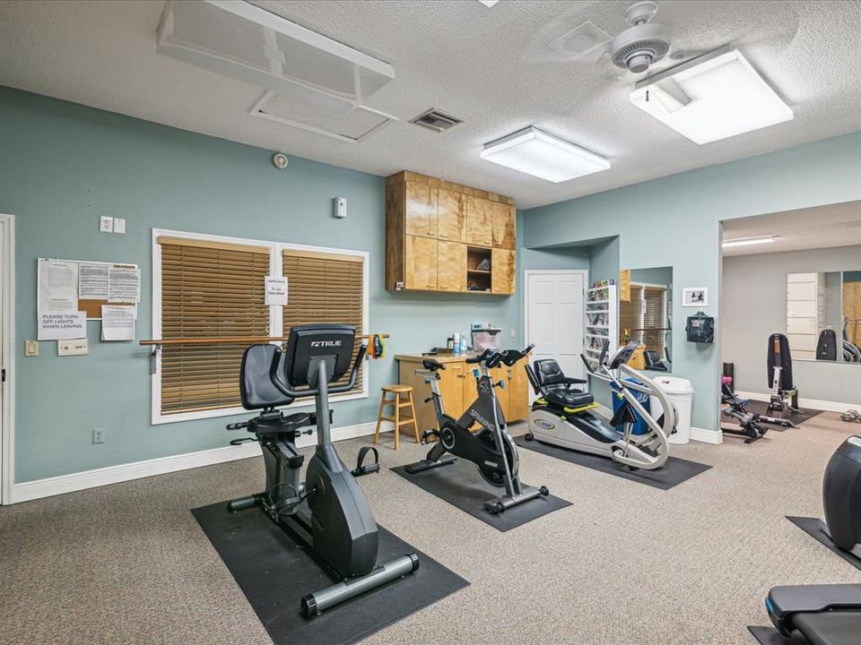 Fitness Room in Clubhouse