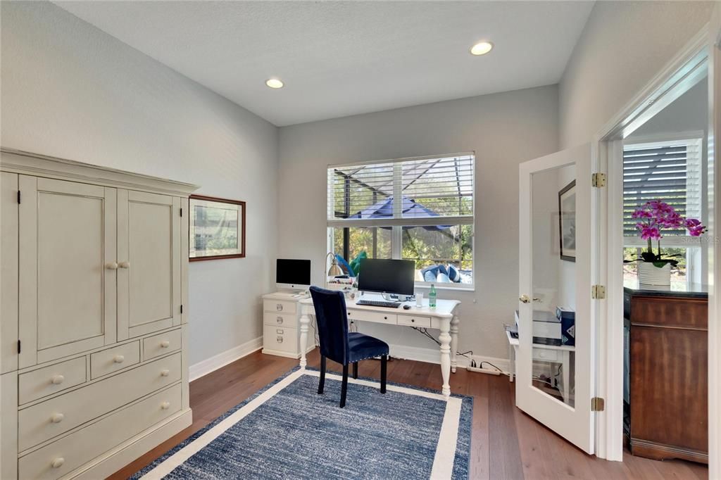 Third Bedroom or office? Featuring French doors that flow into Great Room.