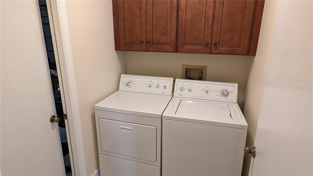 Full-Sized Inside Laundry  Room off entrance to Garage!