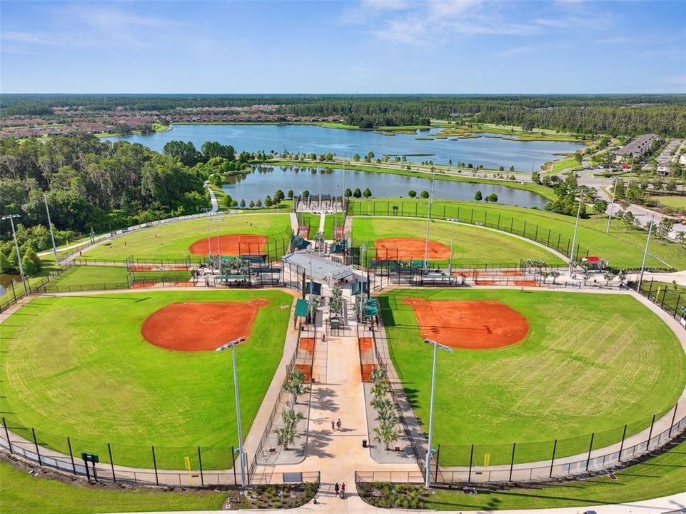 Baseball fields