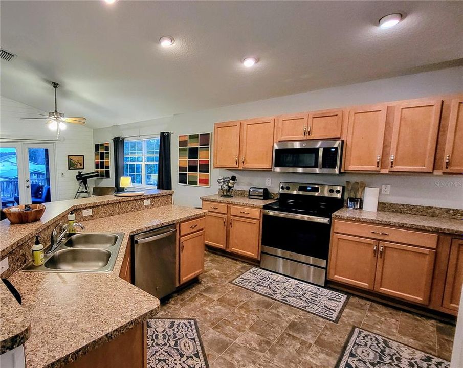 Brand New Appliances and PLENTY of elbow room in this spacious, well-designed kitchen