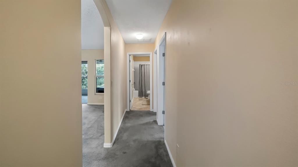 Hallway to Bedrooms 2-4