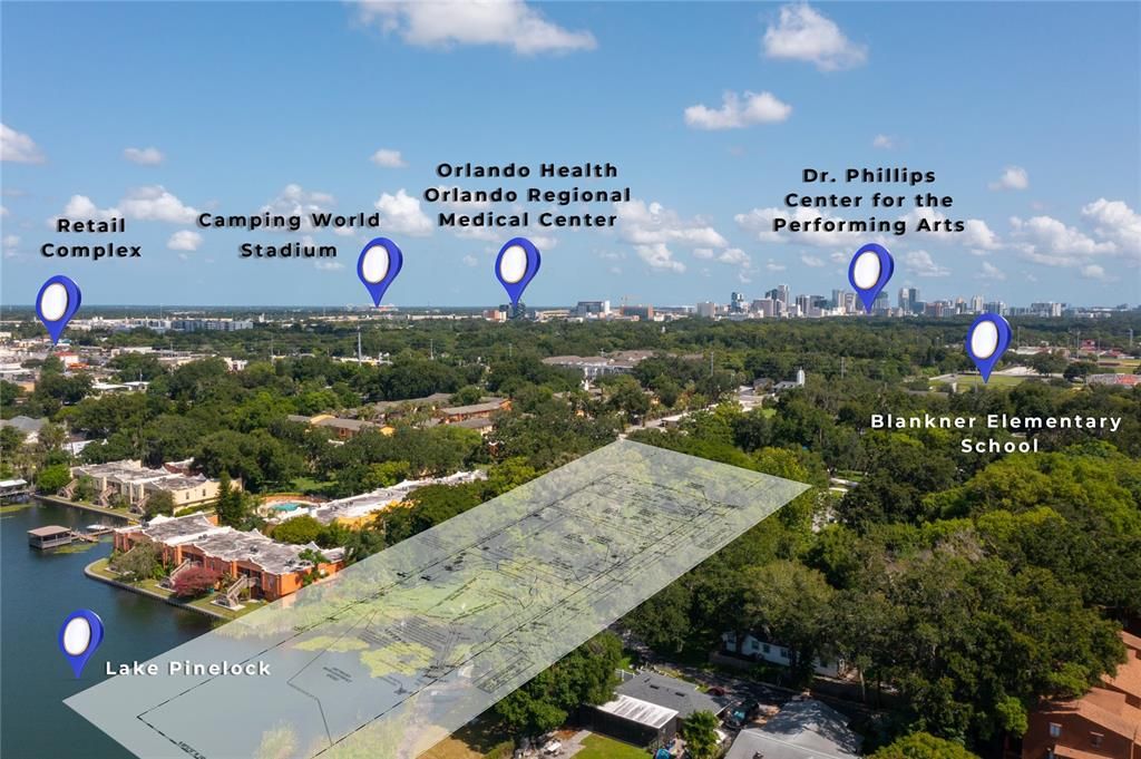Close to all Downtown Orlando Points of interest But Mile Away in Lifestyle!