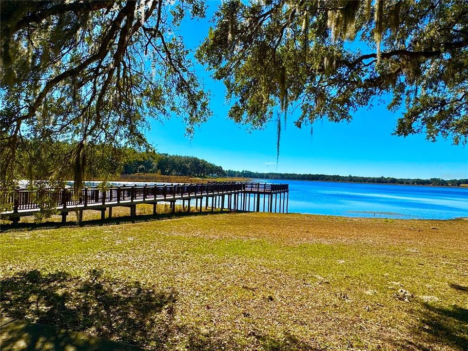 Pier on Lake Bonable in RLE community!