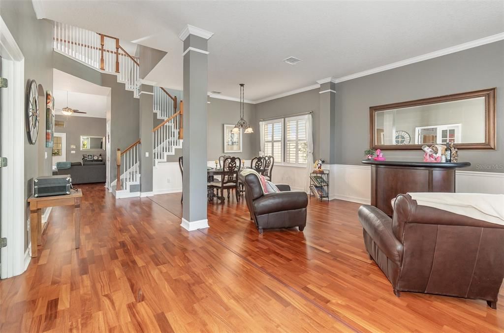 Formal living and dinning room.