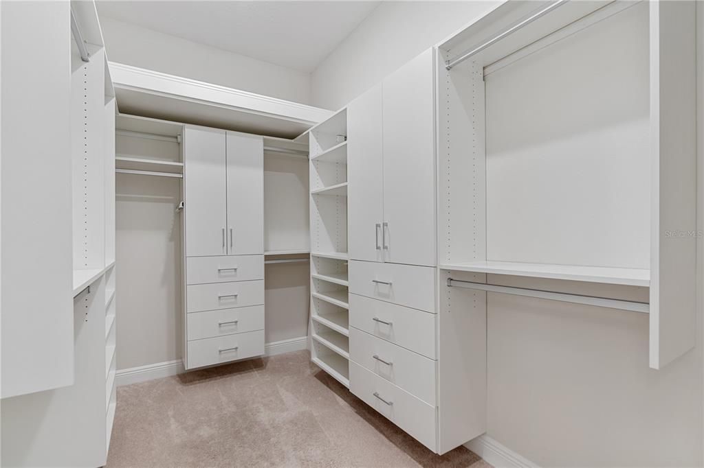 Owners Suite - California Closets
