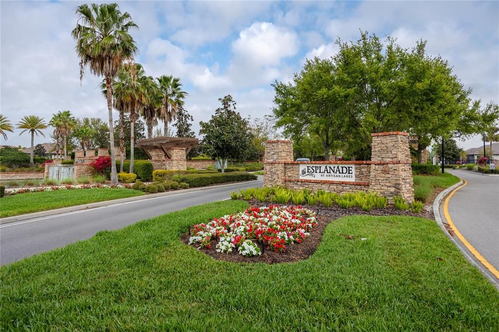 Esplanade At Artisan Lakes Community