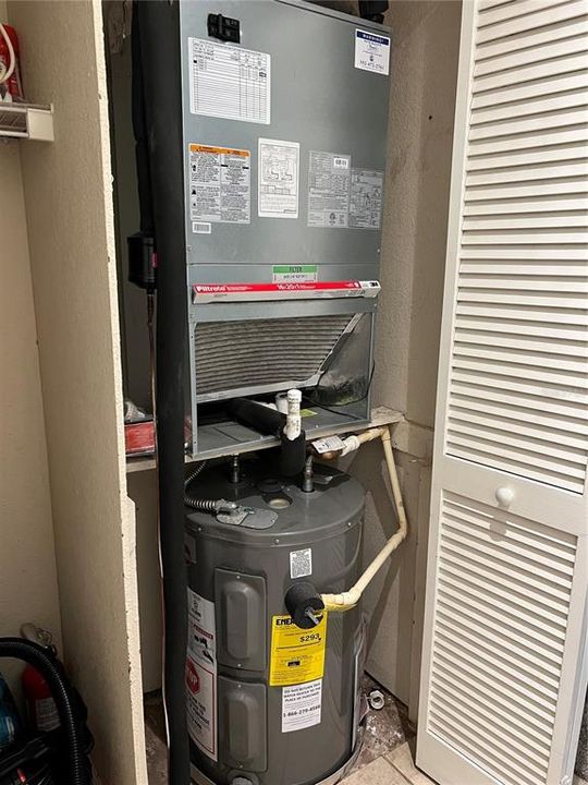 New HVAC system, water heater too