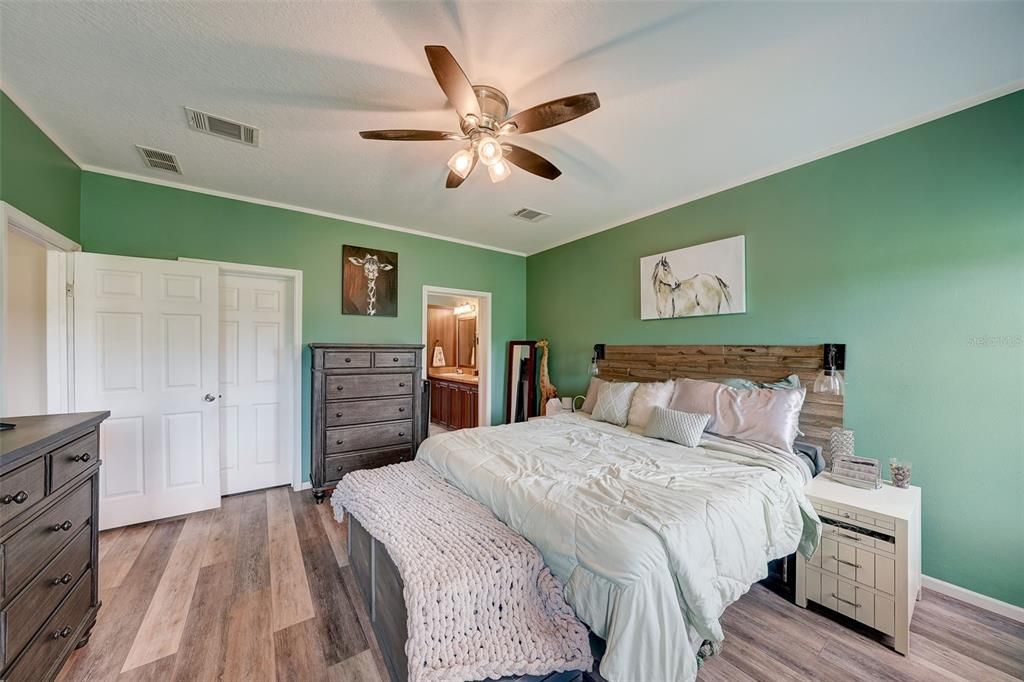 Primary Bedroom with Walk-In Closet