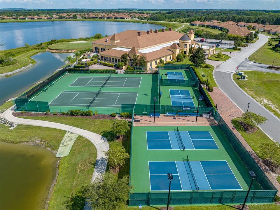 HFC pickleball & tennis courts