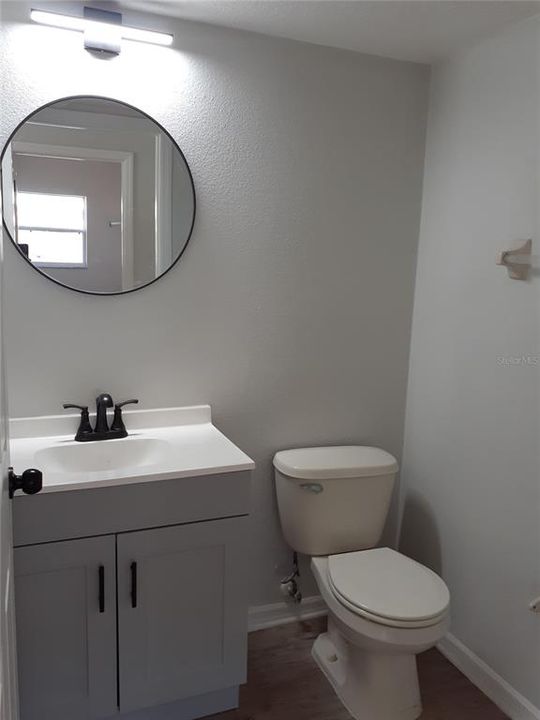 Half bath on first floor