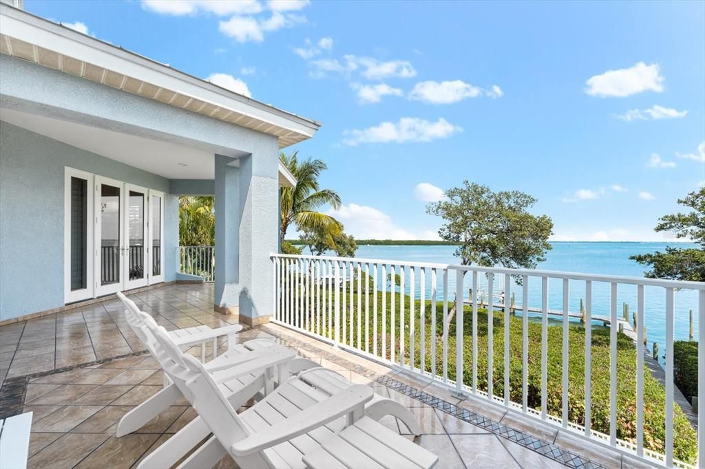 Second Floor Wraparound Balcony