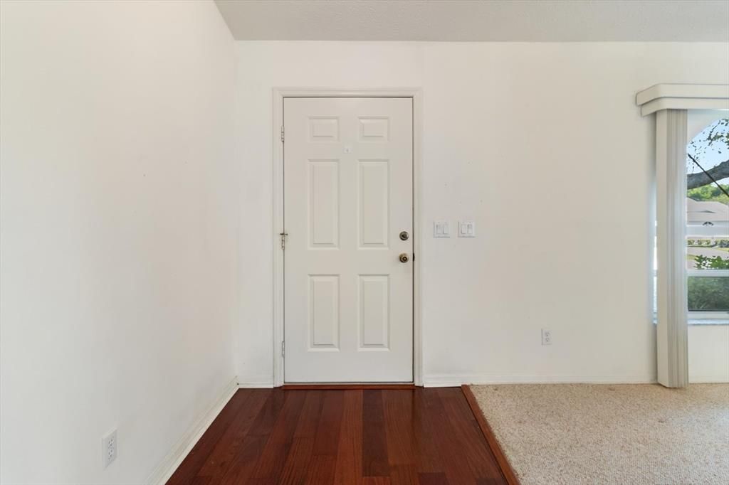 Foyer w/ Hardwood Flooring