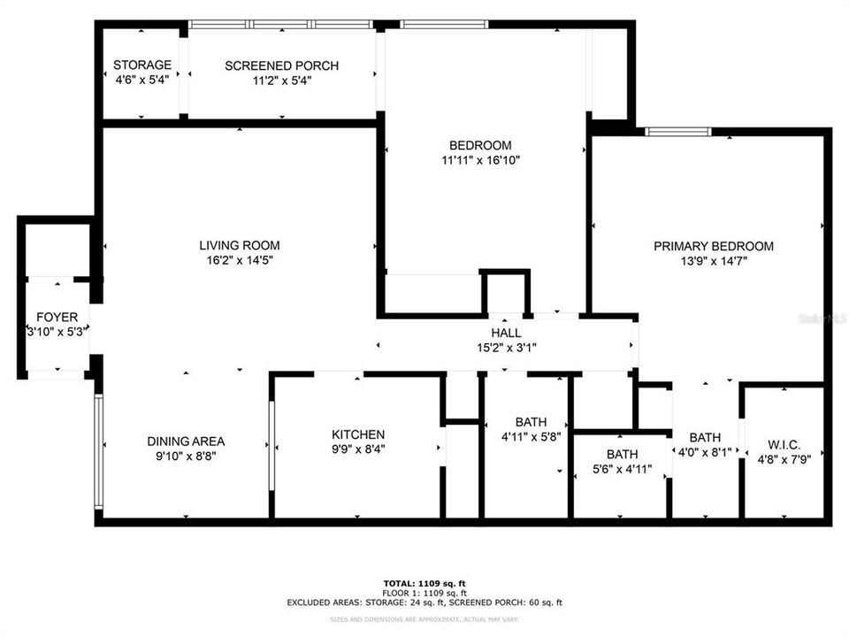 For Sale: $175,000 (2 beds, 2 baths, 1132 Square Feet)