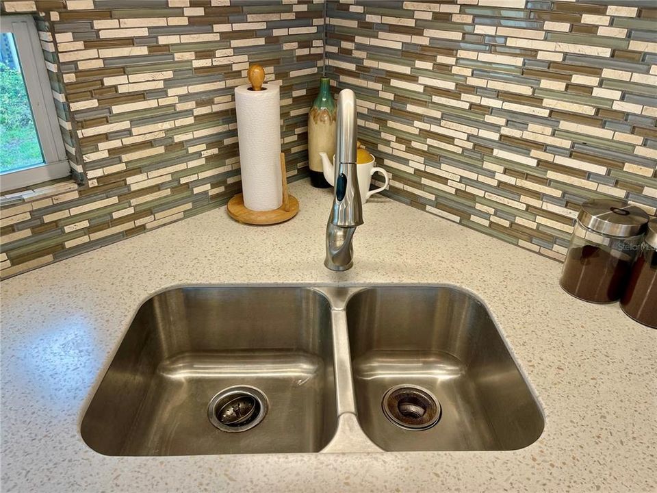Deep stainless sink!