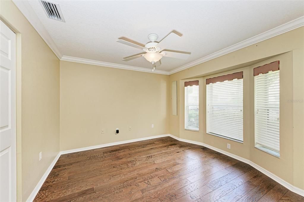 Spare Bedroom in front of the house, with large Closet , Makes a Nice Office with Picture Window over looking the Front yard / street.