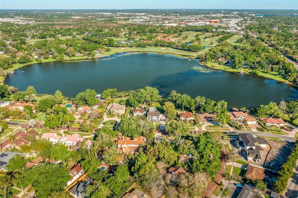 Spring Lake is a recreational lake near downtown Orlando adjacent to the Country Club of Orlando.