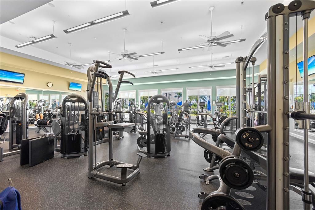 CLUBHOUSE  FITNESS CENTER
