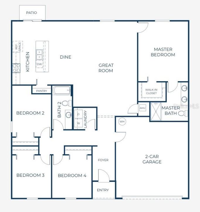Active With Contract: $294,990 (4 beds, 2 baths, 1867 Square Feet)